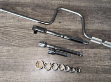 11Pc Caterpillar Tools Cat By Snapon 3/8” Drive Socket Ratchet Set SAE Snap-on