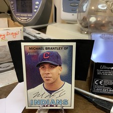 2016 Topps Heritage #253 Michael Brantley   Cleveland Indians