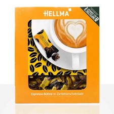 Hellma Espresso-Bohne in Zartbitterschokolade...