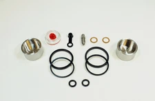 Brake Caliper Seal+Stainless Stl Piston Kit for 1984-85 Yamaha XV1000 VIRAGO Frt