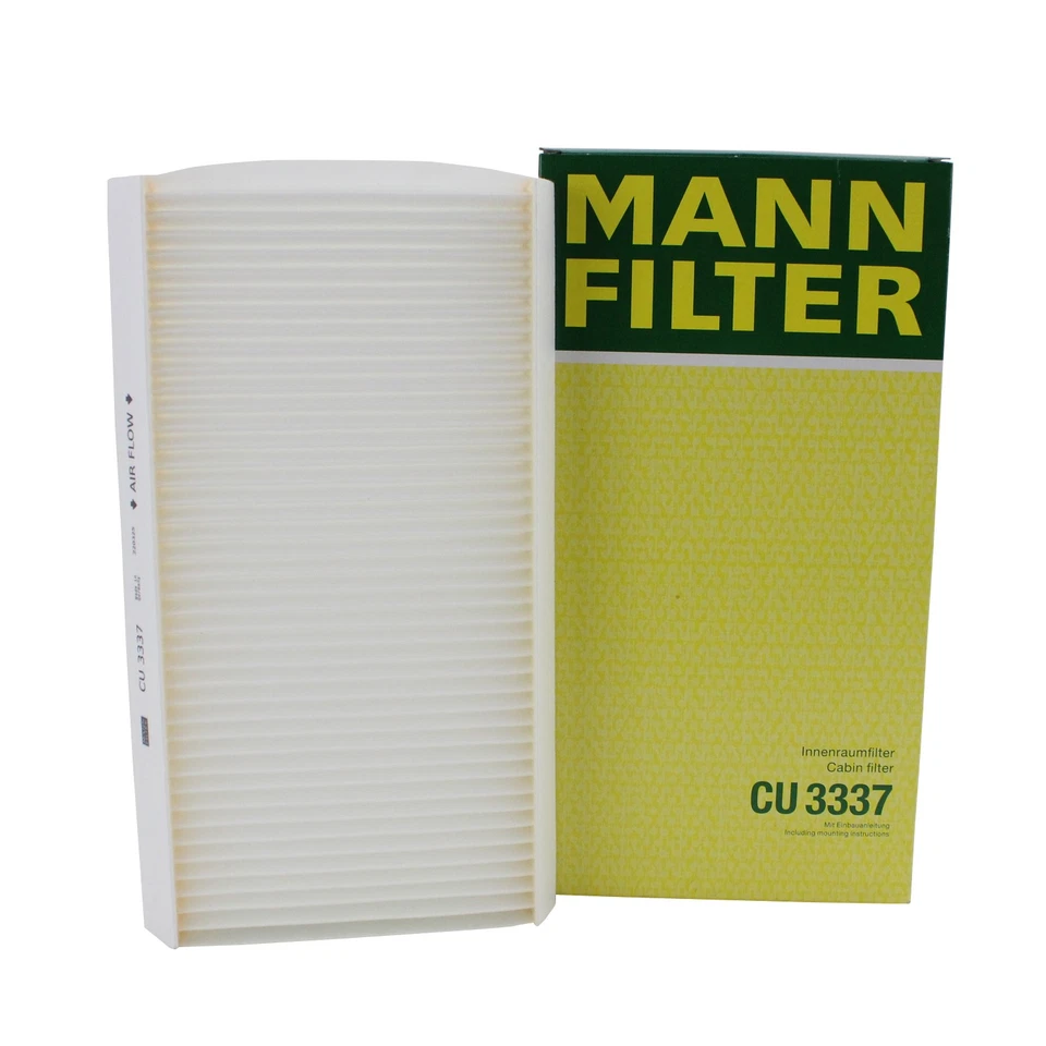 适用于 Saab 2003 - 2011 9 - 3x 2010 - 2011 9 - 4x 2011 机舱空气过滤器 CU3337 Mann — 第 3/4 张图片