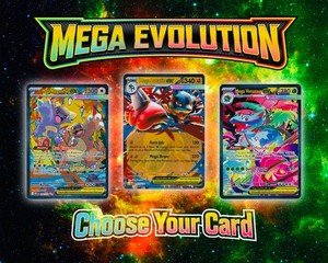 Pokemon TCG - Mega Evolution! Holo/Reverse Holo EX SIR Illustration Rare Card!