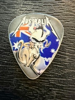 METALLICA #4 / AUSTRALIA / TOUR GUITAR PICK
