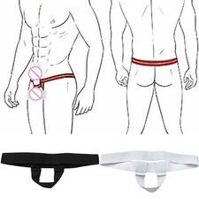 Sexy Mens Low Rise G String Ring Lift Cotton Enhancer Underwear Briefs Sexy Mens Low Rise G String Ring Lift Cotton Enhancer Underwear Briefs