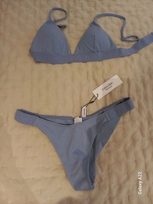 Calvin Klein Badeanzug NEU Blau