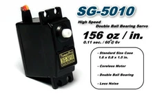 RC Model SG5010 High Speed & Torque R/C Hobby Coreless Servo (180 Degree) SS109
