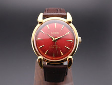 Vintage ORIS Swiss Hand-Wind Classic Mechanical Collectible Men s Wrist Watch
