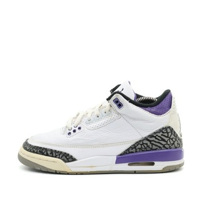Nike Damen Air Jordan 3 Dark Iris Sneaker Schaft Basketballschuh EU 36.5
