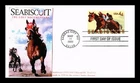 US COVER SEABISCUIT RACE HORSE POSTAL STATIONERY FIRST DAY ISSUE