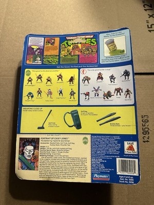 Playmates Toys Teenage Mutant Ninja Turtles Filecard-Casey Jones