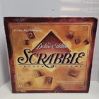 Vintage 1999 Scrabble Deluxe Turntable Edition Crossword Hasbro Missing 2 Tiles