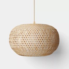 Bamboo Woven Pendant Light - Room Essentials