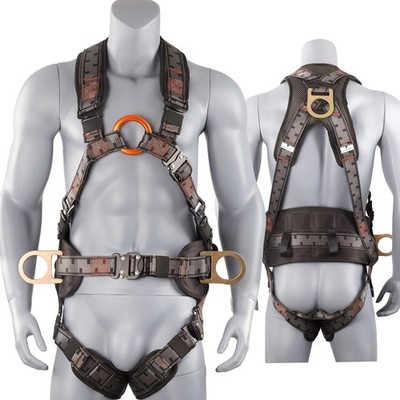 Safety Harness Fall Protection Padded on the shoulders, waist, and legs, featuri