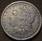 1888 O Morgan Silver Dollar vf xf  VAM-4 Hotlips Tough VAM Details