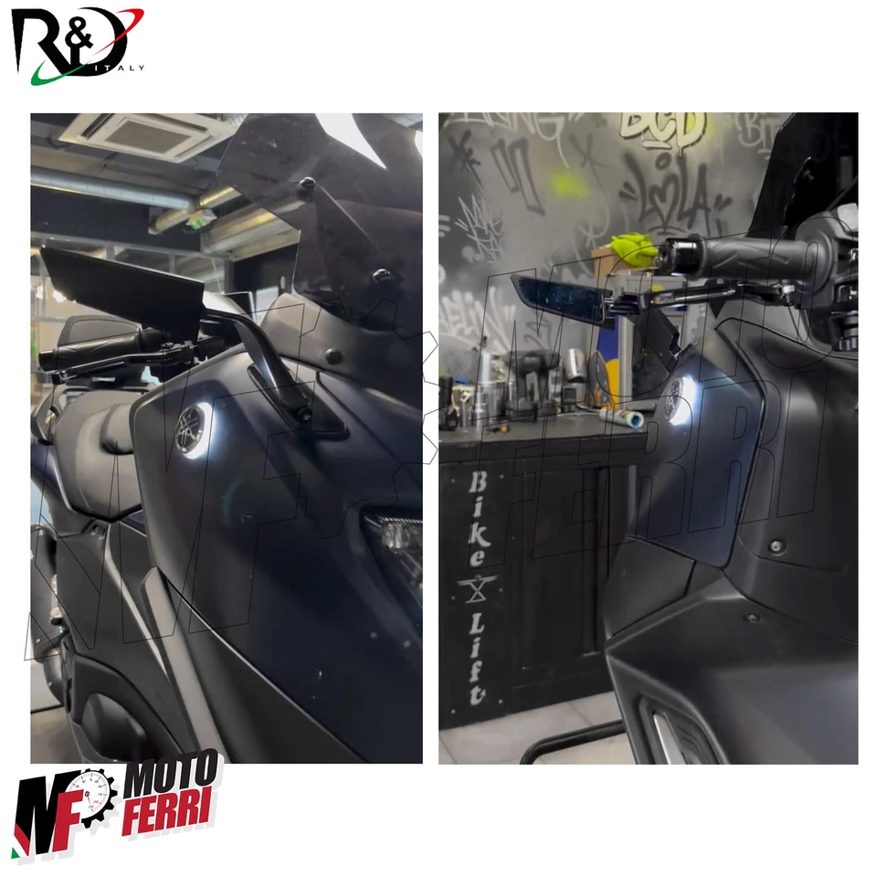 MF8498 Kit Logo Led Freccia / Posizione TMax 530 560 MT09 MT07 Tracer 7 9 Tenerè - Immagine 4 di 4