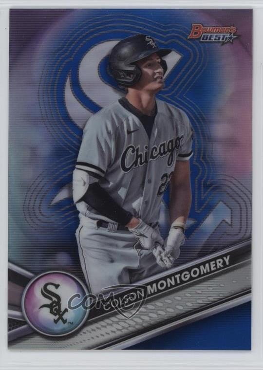 2022 Bowman's Best Top Prospects Blue Refractor 102/150 Colson Montgomery 3hd
