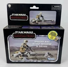 Star Wars Vintage Collection TVC Mandalorian Speeder Bike Scout Trooper & Grogu!