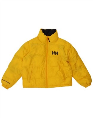 Helly Hansen Damen wattierte Wendejacke Oversize UK 10 Small gelb AH20