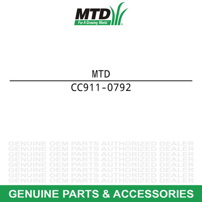 MTD 911-0792 Hinge .25 Dia X 6.75 Lg Pin Murray Troy-Bilt 1000 800 500 550 450