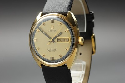 Vintage 1970 Omega Automatic Seamaster Mens Watch Cal.752 Ref.166.036 From Japan