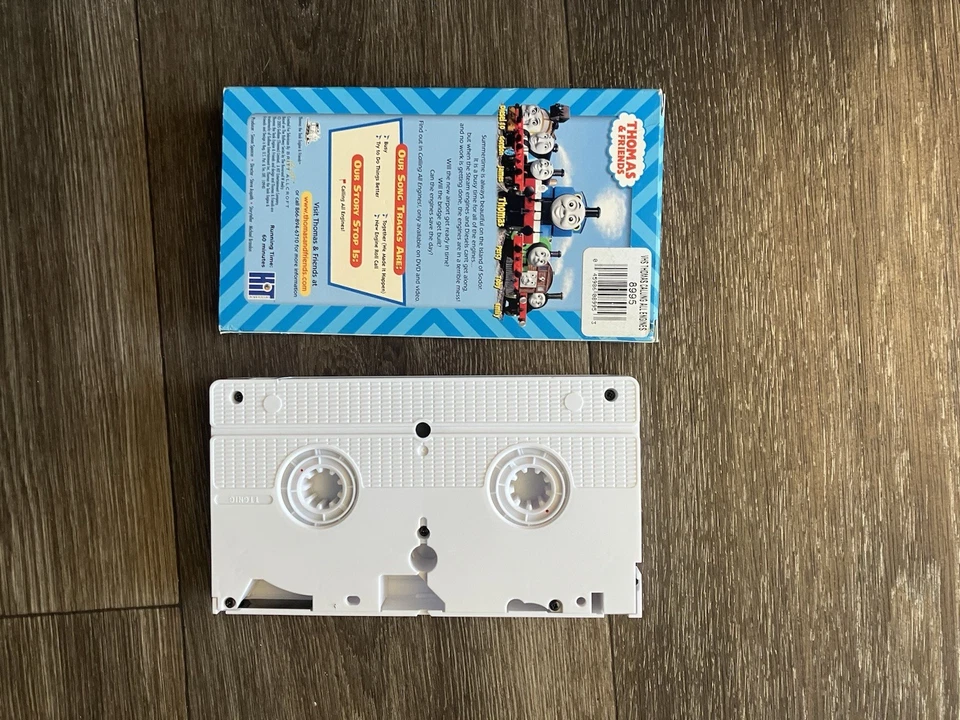 Thomas & Friends - Calling All Engines VHS Tape 2005 Rare White Tape - Image 2 of 4
