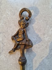 VINTAGE  BRASS  TOASTING FORK