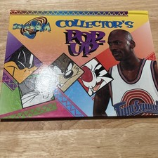 Vintage Space Jam Warner Bros/Michael Jordan Pop-Up Book-1996