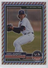 2023 Panini USA Baseball Stars & Stripes Stripes Prizm Daniel Arambula #1 6k2