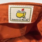 Masters Strap Back Golf Hat Augusta Masters Brand American Needle Burnt Orange — photo 6