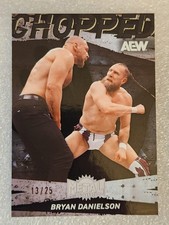 BRYAN DANIELSON CP-10 2025 SkyBox AEW Metal Universe BLACK CHOPPED 13/25