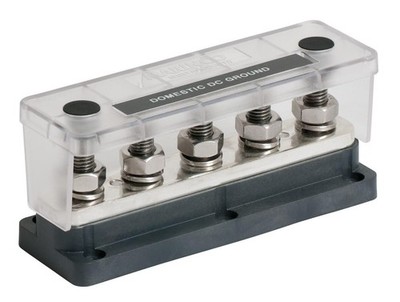 Bep Marinco Power Products 650A 5 Stud Buss Bar Grey 777-Bb5S-650