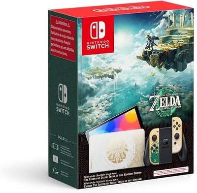 Nintendo Switch OLED Zelda Tears Of The Kingdom Limited Edition NEU & OVP