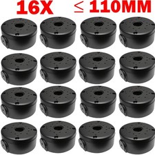 16x Black For CCTV Cable Boxes Deep Junction Box Base For Dome Bullet Waterproof