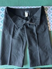 Yamamoto Japanese Designer Wool Pants Size 3 Knotted Waist or Hip-Hop Style Use