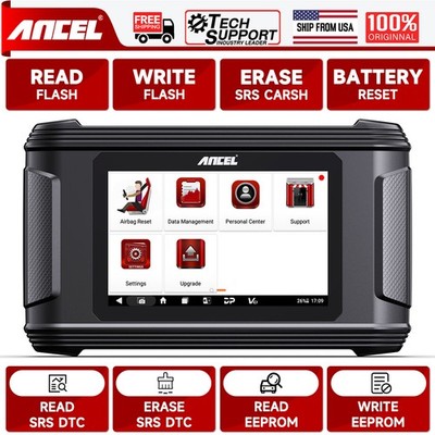 ANCEL AR500 OBD2 Scanner Airbag SRS Module Reset & Battery Reset Repair Tool