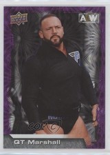 2022 Upper Deck AEW All Elite Wrestling Purple Pyro 58/199 QT Marshall #16 uf7