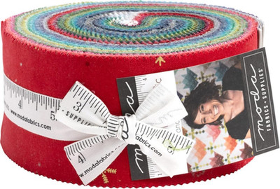V and Co Ombre Flurries Metallic Jelly Roll - 40 Strips of 2.5-Inch Fabric
