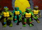 New ListingTMNT TEENAGE MUTANT NINJA TURTLES 1992 TOON LOT OF 4 GOOD DEAL