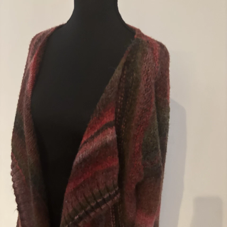 Royal Robbins Women’s Cardigan Sweater Single Tie Size L Fairy Forest Whimsical - Image 4 of 4