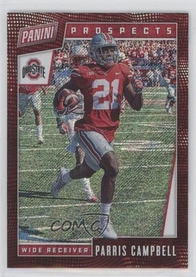 2019 Father's Day Football Prospects Rain 160/199 Parris Campbell Rookie RC g5j
