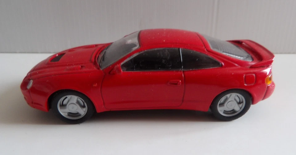 1/43 TOYOTA CELICA 1998 rouge sans boite - Photo 2/4