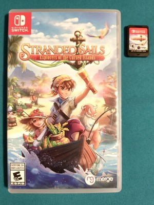 Stranded Sails: Explorers of the Cursed Islands Switch Complete CIB Very Nice!