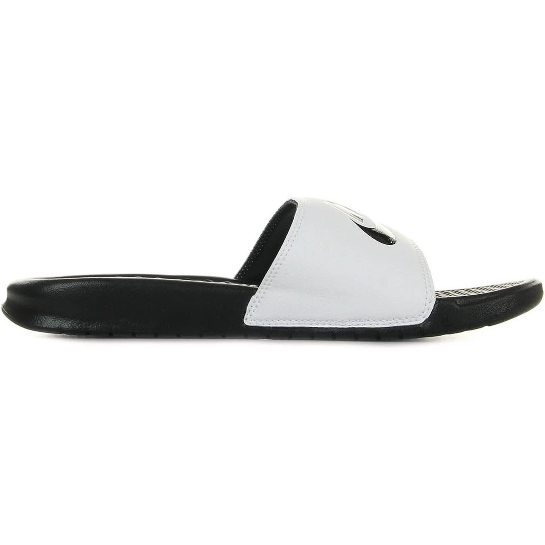 Sandalo sportivo Nike uomo Benassi JDI Slides bianco taglia 14 comodo slip on nuovo con etichette