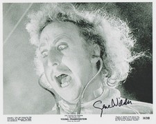 GENE WILDER signed YOUNG FRANKENSTEIN 8x10 w/ coa FUNNY B/W CLOSEUP "IT'S ALIVE" GENE WILDER signed YOUNG FRANKENSTEIN 8x10 w/ coa FUNNY B/W CLOSEUP "IT'S ALIVE"