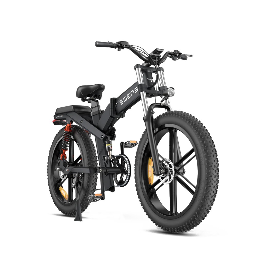 bici pieghevole fat bike x26 26 8v 921wh + 480wh dual battery nero taglia unica