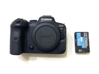 Canon EOS R6 20.1MP Mirrorless Camera (Shutter 187000/62% Wear) w/ Battery