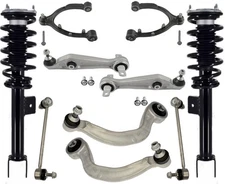 Front Struts Upper & Lower Arms & Links Fits Tesla 3 Rear Wheel Drive 2017-2023