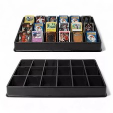 Pok&eacute;mon Trading Card Sorting Tray &ndash; 18 Slot Slanted Organiser Display Tray - NEW