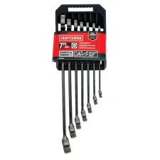 Craftsman V Series Gun Metal 7 Piece Standard Combination Wrench Set CMMT87012