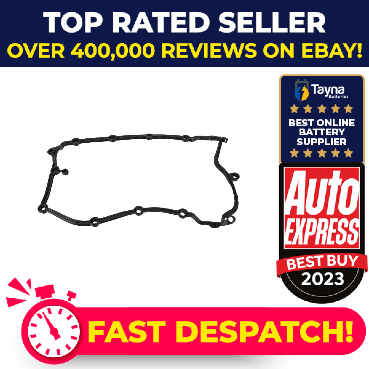 Rocker Cover Gasket fits JAGUAR XF X250, X260 3.0 Right 2012 on AJ813020 Febi